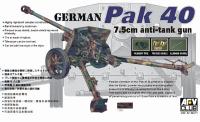 1:35 German PAK40 76mm Gun