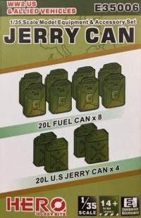 1/35 WWII US Jerry Cans and Allied Vehicles