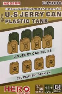 1/35 US Modern Jerry Cans and Plastic Tank