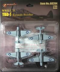 1/200 WWII TBD-1 Torpedo Bombers