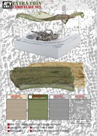 1/35 Extra Thin Camouflage Net (JGSDF Snow)