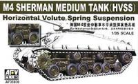 1:35 M4A3E8 HVSS Wheels 