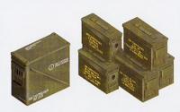 1:35 CAL 30/CAL. 50/40MM Ammo Box