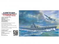 1:350 USN Gato-Class Submarine 1943