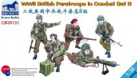 1/35 WWII BRITISH PARATROOPS IN COMBAT SET B 