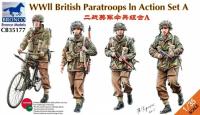 1/35 WWII BRITISH PARATROOPS IN ACTION SET A 