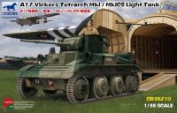 1/35 A17 VICKERS TETRARCH MKI/MKICS LIGHT TANK 